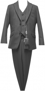 BOYS 3PC SUITS (2121212) CHARCOAL